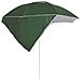Ombrellone da Spiaggia con Teli Laterali Verde 215 cm - Foto miniatura 3