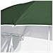 Ombrellone da Spiaggia con Teli Laterali Verde 215 cm - Foto miniatura 4