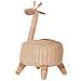 Cestino Per Bambini Giraffa Hainan Rattan Naturale - Foto miniatura 5