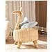 Cestino Per Bambini Giraffa Hainan Rattan Naturale - Foto miniatura 9