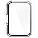 Custodia Con Proteggi Schermo In Vetro Temperato Per Samsung Galaxy Fit 3 (sm-r390) Transparent - Foto miniatura 3