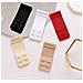 2 Ganci 2 File Di Spaziatura Del Reggiseno Estensore Cinturino Di Estensione Del Reggiseno, Confezione Da 5 White+red+black+skin Color+dark Skin Color - Foto miniatura 6