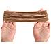 Fascia Regolabile In Velluto Per Parrucca Coffee - Foto miniatura 2