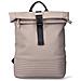 Beige Casual Backpack Zaino Pelle Sintetica Borse Adulti Unisex Beige Eu One Size, H1426-62 - Foto miniatura 1