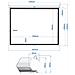 PSIMS203 schermo per proiettore 2,34 m (92") 16:9 - Foto miniatura 2