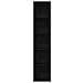 Libreria Rovere Nero 40x30x189 cm in Legno Multistrato - Foto miniatura 3