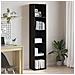 Libreria Rovere Nero 40x30x189 cm in Legno Multistrato - Foto miniatura 1