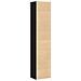 Libreria Rovere Nero 40x30x189 cm in Legno Multistrato - Foto miniatura 9