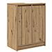 Scarpiera Rovere Artigianale 57x34x76 cm in Legno Multistrato - Foto miniatura 4