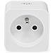 Smartlife Wi-fi Connected Socket Ip21 Wattmetro 3680w Tipo E Francia, Bianco - Foto miniatura 1
