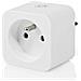 Smartlife Wi-fi Connected Socket Ip21 Wattmetro 3680w Tipo E Francia, Bianco - Foto miniatura 5