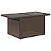 Set Divani da Giardino con Cuscini 7pz Nero Polyrattan Acacia - Foto miniatura 7
