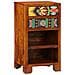 Supporto per telefono Marrone miele 40x35x75 cm Legno massello di Acacia - Foto miniatura 2