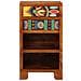 Supporto per telefono Marrone miele 40x35x75 cm Legno massello di Acacia - Foto miniatura 5