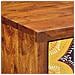 Supporto per telefono Marrone miele 40x35x75 cm Legno massello di Acacia - Foto miniatura 8