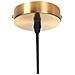 Lampadario Tordillo Metallo Oro - Foto miniatura 6