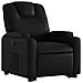 Poltrona Alzapersona Reclinabile Nera in Similpelle - Foto miniatura 4