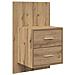 Mobiletto da comodino a parete 2 pcs Rovere artigianale - Foto miniatura 6