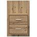 Mobiletto da comodino a parete 2 pcs Rovere artigianale - Foto miniatura 7