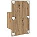 Mobiletto da comodino a parete 2 pcs Rovere artigianale - Foto miniatura 9
