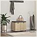 Panca per ingresso con cuscino Rovere Sonoma 60 x 38 x 46 cm - Foto miniatura 2