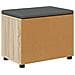Panca per ingresso con cuscino Rovere Sonoma 60 x 38 x 46 cm - Foto miniatura 8