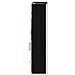 Mobiletto per specchio da bagno Rovere Nero 33 x 11,5 x 50 cm - Foto miniatura 8
