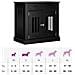Mobile da cassa per cani Rovere Nero 80 x 47,5 x 80 cm - Foto miniatura 9