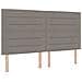 Letto con contenitore e materasso Tortora 180 x 200 cm Velluto - Foto miniatura 4