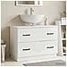 Armadio per Lavabo da Bagno HOORN Bianco Lucido 82 x 41 x 56 cm - Foto miniatura 2