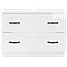 Armadio per Lavabo da Bagno HOORN Bianco Lucido 82 x 41 x 56 cm - Foto miniatura 4