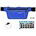 Borsa Marsupio Con Zip Universale Smartphone Mp3 Carte Soldi Uscita Cuffie Sport - Foto miniatura 1