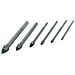 Set Punte Da Vetro Per Trapano 6 Pz Acciaio 54806 - Foto miniatura 2