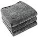 Microfibra Auto Essiccazione Asciugamani Assorbente Grande Accordo Dellautore Panni Peluche Spessa Auto Lavaggio Asciugamani Manutenzione Auto Asciugamani 380gsm 40cm X 60cm 3 Pack Grey - Foto miniatura 3
