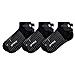 Bambini 3-pack Brevi Calze Calze Sportive - Nero 31-34 - Foto miniatura 1