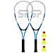 Spokey Bugy Speed Badminton Set Blu / nero - Foto miniatura 7