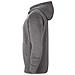 Park 20 Fleece Fz Hoodie Uomo Felpe Numero: M Eu Colore Grigio - Foto miniatura 3