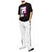 T-shirt Da Uomo Manica Corta Saku Nera Taglia S Codice 687475-002 - Foto miniatura 4