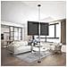 Asta Supporto Per Tv Pavimento-soffitto Per Monitor 37""-70"" Con Ripiano - Foto miniatura 1