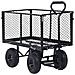 Carrello a Mano da Giardino Nero 350 kg - Foto miniatura 7