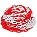 Catene di Sicurezza Traffico 2 pz Rosso e Bianco Plastica 30 m - Foto miniatura 2