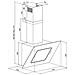 Cappa HCA62540B a Parete da 60 cm Aspirante Colore Nero - Foto miniatura 5