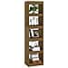 Libreria / divisorio Marrone Miele 40x30x167,5cm Massello Di Pino - Foto miniatura 1