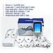 Dispositivo Tens Stimolatore Muscolare Ems Con 16 Modalità Di Massaggio Silver - Foto miniatura 3