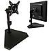 Supporto Staffa Monitor Tv Stand Base Scrivania Vesa 75 100 Piede Da 13"" A 27"" - Foto miniatura 2