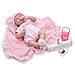 18780 La Newborn Soft Body Boutique Baby Doll, 155 Pollici, Rosa - Foto miniatura 3