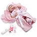18780 La Newborn Soft Body Boutique Baby Doll, 155 Pollici, Rosa - Foto miniatura 2