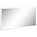 Specchio Romeo, Specchio Da Bagno, 100% Made In Italy, Cm 120x2h60, Bianco Lucido - Foto miniatura 2