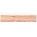 Ripiano Muro Marrone Chiaro 100x20x6cm Massello Rovere Trattato - Foto miniatura 2