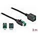 85982 Cavo Usb 3 M Nero - Foto miniatura 2